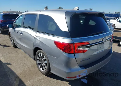 2022 Honda Odyssey Ex-L from USA, damaged, VIN 5FNRL6H73NB069423